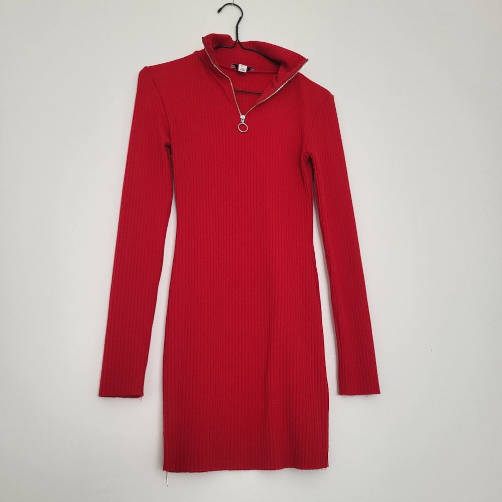 Short red sexy dress